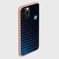 Чехол для iPhone 12 Pro Max Bmw Паттерн, цвет: 3D-светло-розовый — фото 2