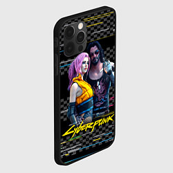 Чехол для iPhone 12 Pro Max Johnny и Vi Girl, цвет: 3D-черный — фото 2