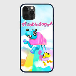 Чехол для iPhone 12 Pro Max Wobbledogs, цвет: 3D-черный