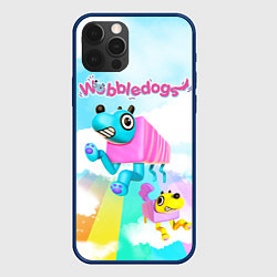 Чехол для iPhone 12 Pro Max Wobbledogs, цвет: 3D-тёмно-синий