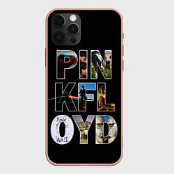 Чехол для iPhone 12 Pro Max PINK FLOYD АЛЬБОМЫ, цвет: 3D-светло-розовый