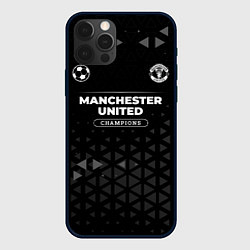 Чехол iPhone 12 Pro Max Manchester United Champions Uniform