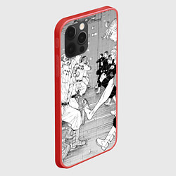 Чехол для iPhone 12 Pro Max Битва токийских мстителей, цвет: 3D-красный — фото 2