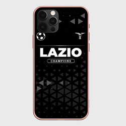 Чехол для iPhone 12 Pro Max Lazio Champions Uniform, цвет: 3D-светло-розовый