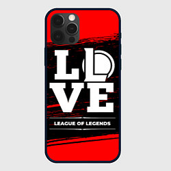 Чехол для iPhone 12 Pro Max League of Legends Love Классика, цвет: 3D-черный