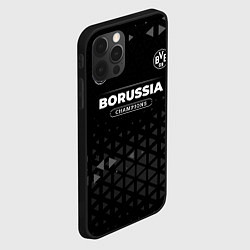 Чехол для iPhone 12 Pro Max Borussia Champions Uniform, цвет: 3D-черный — фото 2