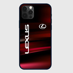 Чехол для iPhone 12 Pro Max Lexus - абстракция, цвет: 3D-черный