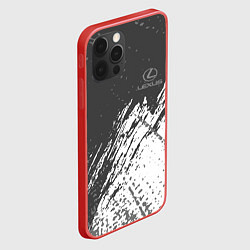 Чехол для iPhone 12 Pro Max Lexus - sport, цвет: 3D-красный — фото 2