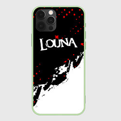 Чехол для iPhone 12 Pro Max Louna band - лоуна, цвет: 3D-салатовый