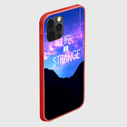 Чехол для iPhone 12 Pro Max Life Is Strange - абстракция, цвет: 3D-красный — фото 2