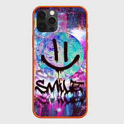 Чехол для iPhone 12 Pro Max Galaxy Smile, цвет: 3D-красный