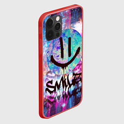 Чехол для iPhone 12 Pro Max Galaxy Smile, цвет: 3D-красный — фото 2