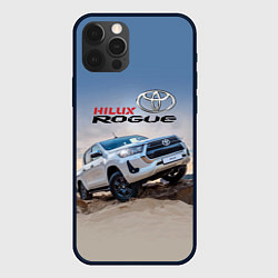 Чехол для iPhone 12 Pro Max Toyota Hilux Rogue Off-road vehicle Тойота - прохо, цвет: 3D-черный