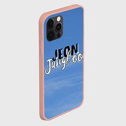 Чехол для iPhone 12 Pro Max JEON JUNGKOOK BTS, цвет: 3D-светло-розовый — фото 2