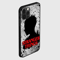 Чехол для iPhone 12 Pro Max Очень странные дела Stranger things, цвет: 3D-черный — фото 2