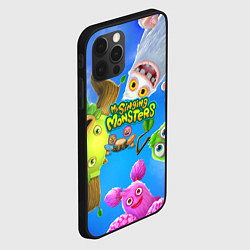 Чехол для iPhone 12 Pro Max Мои поющие монстры, цвет: 3D-черный — фото 2