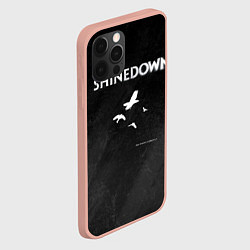 Чехол для iPhone 12 Pro Max The Sound of Madness Shinedown, цвет: 3D-светло-розовый — фото 2
