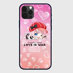 Чехол для iPhone 12 Pro Max Цубамэ Коясу Kaguya-sama: Love is War, цвет: 3D-черный