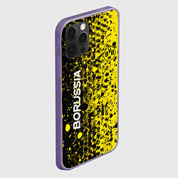 Чехол для iPhone 12 Pro Max Боруссия краска, цвет: 3D-серый — фото 2