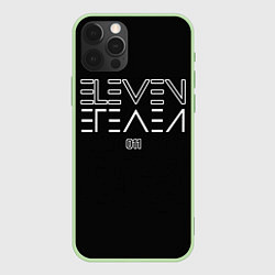 Чехол для iPhone 12 Pro Max Eleven Reverse, цвет: 3D-салатовый