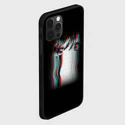 Чехол для iPhone 12 Pro Max Sad Neon Girl, цвет: 3D-черный — фото 2