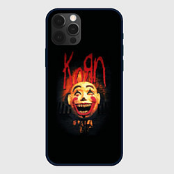 Чехол для iPhone 12 Pro Max KoЯn Korn обложка, цвет: 3D-черный