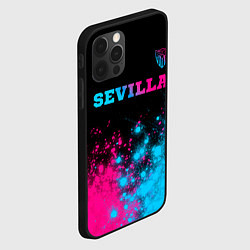 Чехол для iPhone 12 Pro Max Sevilla Neon Gradient, цвет: 3D-черный — фото 2