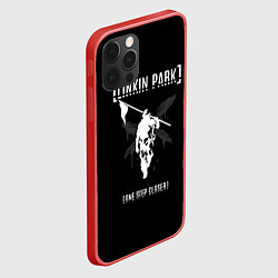 Чехол для iPhone 12 Pro Max Linkin Park One step closer, цвет: 3D-красный — фото 2