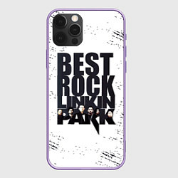 Чехол для iPhone 12 Pro Max Linkin Park BEST ROCK, цвет: 3D-сиреневый