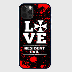 Чехол для iPhone 12 Pro Max Resident Evil Love Классика, цвет: 3D-черный