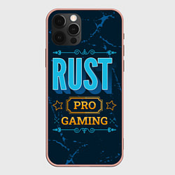Чехол для iPhone 12 Pro Max Игра Rust: PRO Gaming, цвет: 3D-светло-розовый