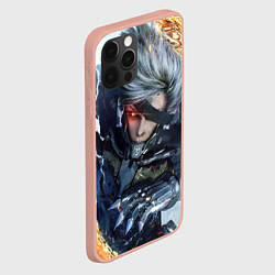 Чехол для iPhone 12 Pro Max Metal Gear Rising: Revengeance, цвет: 3D-светло-розовый — фото 2