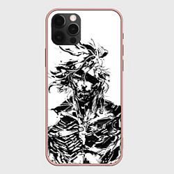 Чехол для iPhone 12 Pro Max Metal Gear Rising: Revengeance, цвет: 3D-светло-розовый