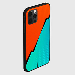 Чехол для iPhone 12 Pro Max Геометрическая композиция Fashion trend, цвет: 3D-черный — фото 2