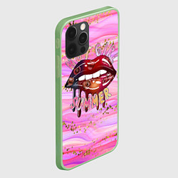 Чехол для iPhone 12 Pro Max HOT GIRL SUMMER, цвет: 3D-салатовый — фото 2