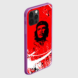 Чехол для iPhone 12 Pro Max CHE GUEVARA - КРАСКА, цвет: 3D-сиреневый — фото 2