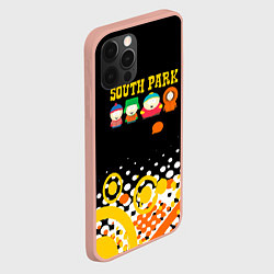 Чехол для iPhone 12 Pro Max Южный Парк - абстракция, цвет: 3D-светло-розовый — фото 2