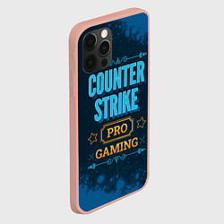 Чехол для iPhone 12 Pro Max Игра Counter Strike: PRO Gaming, цвет: 3D-светло-розовый — фото 2