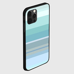 Чехол для iPhone 12 Pro Max Морские линии, цвет: 3D-черный — фото 2