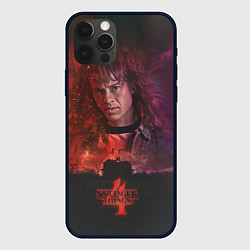 Чехол для iPhone 12 Pro Max EDDIE MUNSON STRANGER THINGS 4, цвет: 3D-черный