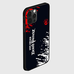 Чехол для iPhone 12 Pro Max Five Finger Death Punch - краска, цвет: 3D-черный — фото 2