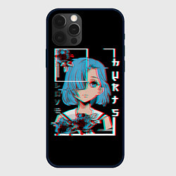 Чехол для iPhone 12 Pro Max Love Anime Girl Flowers, цвет: 3D-черный