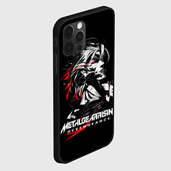 Чехол для iPhone 12 Pro Max Metal Gear Rising - game hero, цвет: 3D-черный — фото 2