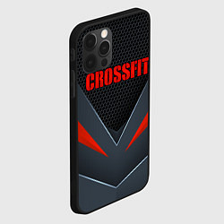 Чехол для iPhone 12 Pro Max CrossFit - Техно броня, цвет: 3D-черный — фото 2