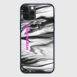 Чехол для iPhone 12 Pro Max SPORT&FITNESS, цвет: 3D-черный