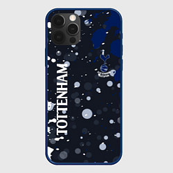 Чехол для iPhone 12 Pro Max Tottenham hotspur Краска, цвет: 3D-тёмно-синий