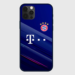 Чехол для iPhone 12 Pro Max Bayern munchen Абстракция, цвет: 3D-черный