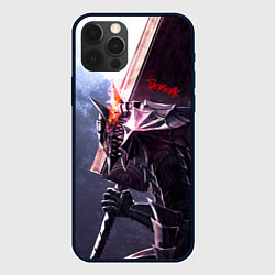 Чехол для iPhone 12 Pro Max Берсерк С Мечечём На Плече, цвет: 3D-черный