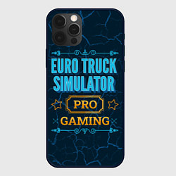 Чехол для iPhone 12 Pro Max Игра Euro Truck Simulator: pro gaming, цвет: 3D-черный