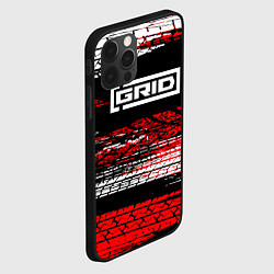 Чехол для iPhone 12 Pro Max Grid legends - гонки, цвет: 3D-черный — фото 2